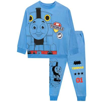 Thomas & Friends Sweatshirt And Joggers Set | Boys Thomas The Tank Engine Tracksuit Set | Kids Jumper And Jogger Sets | Official Merchandise | Fast UK Delivery Shipping | Trusted UK Seller | Great Gift For Kids | Perfect For Halloween, Birthdays And Christmas