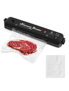 Máquina de Sellado al Vacío Automatica para alimentos, con 10 bolsas - Tipo de Enchufe A USA (110-127V) - Ver 1