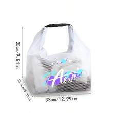 Transparent Waterproof Bag For Storage, Organization, Clothing, Swimwear, Toiletries. Large Capacity, Portable, Suitable For Outdoor Travel