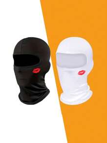 1/2 Multi-Teileset aus Bedruckter Kopfbedeckung mit Loch für Brillen, Skimaske, reflektivem Logo für Herren und Damen, Kopfbedeckung und Maske geeignet für Frühling und Sommer Outdoor-Aktivitäten wie Reisen, Radfahren, Wandern, Angeln