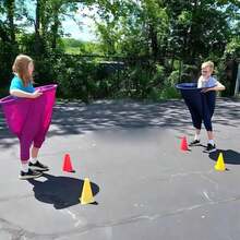 2025 Neues Granny Pants Gartenspiel Set, geeignet für Familienfeiern, Gartenpartys und Teamspiele