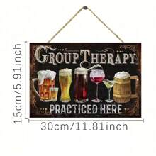 1pc Put Decor Funny Group Sign, Vintage Man Cave Bar Decor Room Decor Sign, Vintage Plaque Decor Wall Art, Home Decor, Funny Cave Decor, Room Decor, Bedroom Wall Decor, Home Decor, Bar Decor, Friendly Gift Wooden Hanging Plaque,Home Decor ,Room Decor,Wall Decor Gifts Birthday Graduation