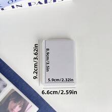 20 个 58x89 毫米垂直紧凑型硬卡夹，透明 3 英寸明信片保护套，适用于 Kpop 卡片、学校用品、返校 - 均碼 - 查看 6