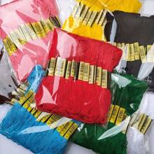 24 madejas de hilo de bordar de hilo cruzado, hilo de bordado, hilo de costura