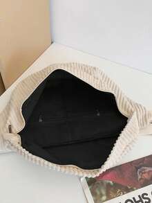 1 pieza Bolso bandolera para hombre: Bolso versátil minimalista unisex - Bolso de gran capacidad para el pecho de hombre - Mochila de marca de moda japonesa - Bolso de cintura/bandolera para estudiantes - Multicolor - Ver 11