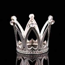 4 piezas Mini adornos de corona de pastel con piedras de strass doradas - Accesorios para hornear de cumpleaños, decoraciones, adornos, adornos pequeños, accesorios, adornos de pastel, decoraciones de pastel, adornos de fiesta, decoraciones de fiesta, apliques, corona, adornos pequeños, adornos, regalos pequeños