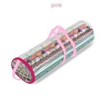 1 Borsa portaoggetti da regalo, busta di imballaggio in PVC, manico nero, contenitore tubolare facile da trasportare. Regali per la festa della mamma, damigelle, laurea, compleanni, matrimoni, Natale, borse portaoggetti trasparenti da regalo, buste di carta da imballaggio per le vacanze, borse da imballaggio regalo con cerniera