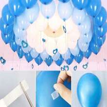 100pcs/Roll Double-Sided Adhesive Balloon Stickers For Wedding Decoration And Props