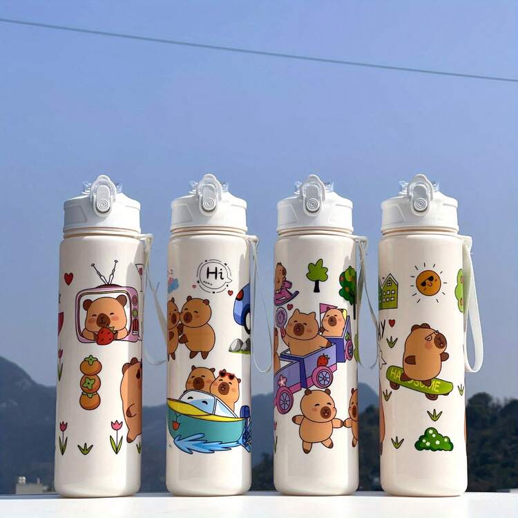 Borraccia Pieghevole In Silicone 600ml - Leggera E A Prova Di Perdite - Per Viaggi, Trekking E Sport (Blu/Verde) - 2