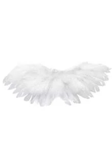 1 bucată mini aripi de pene păpușă păpușă pene bretele scurt top cosplay petrecere animal de companie păpușă rochie recuzită pentru Labubu Halloween