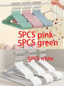 1/4/5/9/11/15/19pcs/Set Anti-Slip Seamless Clothes Hanger, Thickened Adults Vest/Underwear Dedicated Clothes Rack, Suitable For Home Daily Clothing Hanging, Garment Organizing