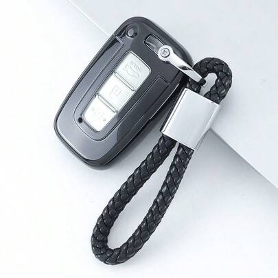 适用于现代 IX35、伊兰特、索纳塔 8/9、起亚狮跑、索兰托、索拉里斯、I30、飞思、K2、K3、K5、K7、锐欧等车型的汽车钥匙遥控器保护套，柔软 TPU 材质，是理想的礼物之选。