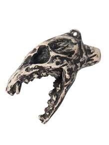 Death Whistle - Ceramic Raven Skull Design With Storage Bag And Lanyard, High-Decibel Scream For Outdoor Survival, Halloween, Day Of The Dead, Christmas - Adult Collectible Gift, Noise Maker Unique Whistle Design High-Quality Craftsmanship, Beach Essentials, Beach Accessories, Pool Float