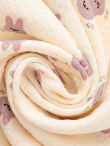 2 szt. ręczników kąpielowych dla noworodków, dwuwarstwowy ręcznik z gazy do owijania, cienki fason na lato, kocyk chroniący przed słońcem, miękki materiał do owijania noworodków (80 cm * 80 cm) - Wielokolorowe - Zobacz 7