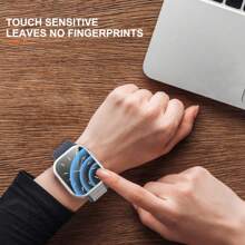 CSDZ 1pc Smartwatch Protective Case, PC Frame + Screen Protector 2-In-1 Hard Shell, Simplistic Anti-Fall Compatible With Watch S10/9/8/7/SE/6/5/4/3/2/1, 38mm/40mm/41mm/42mm/44mm/45mm/46mm/49mm (Watch And Strap Not Included)