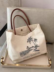 Personalized Beach Bridesmaid Tote Bags,Bags For Ladies Fashionable - Multicolor - View 2