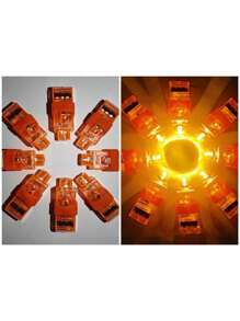 5/10//20/40PC LED Finger Lights, Battery Powered Mini Flashlights, Multiple Color LED Finger Flashlights, Suitable For Children's Birthday Gifts, Bars, Party Gatherings, Easter, Halloween, Christmas And New Year Celebrations, Night Light Party Accessories (With Battery)