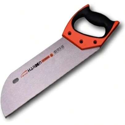 14 Hand Saw With Double Blades Quick Cutting Hardened And Sharpened Teeth Comfortable Ergonomic Grip Safety Blade Cover