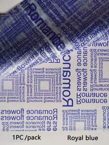 20 Stücke/Packung Transparentes mattiertes Geschenkpapier mit englischem Blumenmuster, Bouquet Geschenkverpackungspapier, Material für Blumenarrangements