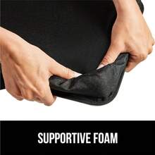 Escritorio portátil para laptop con soporte para teléfono, cojín tipo almohada que ajusta laptops de hasta 15.6", repisa para mantener las computadoras en su lugar, estación de trabajo portátil, color madera clara - Madera clara - Ver 2