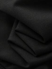 1-Piece Teen Girl Gothic Spider Printed Long-Sleeve Lightweight Hoodie, Soft Fabric Summer-Fall Beach Casual Wear - Black - View 6