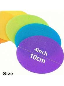 30pcs Carpet Dot Markers - 4 Inch Round Carpet Spot Markers In 6 Colors For Classroom Carpet Floors, Decoration Use For Elementary Teachers, Students, Kindergarten, Yoga Studio (Random Color),Classroom,Toys,Kids Toys,Classroom,Educational Toys,Kids Toys - Multicolor - View 5