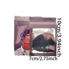 100pcs Resealable Mylar Bags,Aluminum Foil Waterproof & Smell-Proof Food Storage Pouches With Window,Storage Pouch For Snacks,Candy,Cookies,Exotic Spices,Reusable 1G Mini Zipper Bags,Gifts Packing,Cosmic Themed Packaging Bags - 2.75x3.94inch - View 11