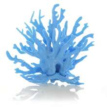 1pc Resin-Made Fish Tank Landscape Decor, Pink Simulated Soft Coral, Artificial Aquatic Grass, Fake Coral, Fish Tank Decoration For Saltwater Tank