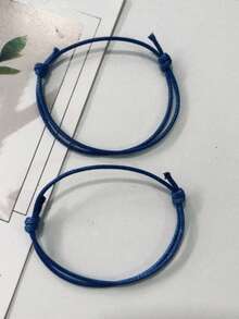 1.5mm韓國蠟線DIY珠寶製作材料，編織手鍊糖果色調可調節男女不拘風格