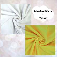 CHEONET 1片/2片/4片装超柔软弹力预裁毛绒面料 | 50x160厘米/19.7x62英寸,纯色,适用于DIY缝纫、工艺品、服装、家纺、拼布,仅限手洗 - 彩色 - 查看 46