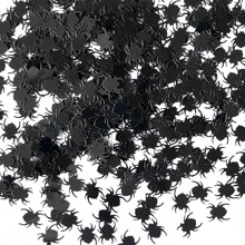 300pcs Black Bat Confetti, Party Table Decor, Sprinkle On Table, Decorative Material, Creative Celebration Supplies, Bat Element, Reusable, Suitable For Halloween Party Decor And Crafts, Christmas, Birthday Party Decor, Halloween Gift DIY Decor, Birthday Party Decor, Theme Party Decor, Create Indoor Horror Atmosphere, Horror Atmosphere Decor, Horror Party, Applicable For Living Room, Bedroom, Office, Horror Home Decor Halloween Decor Fall Decor Room Decor