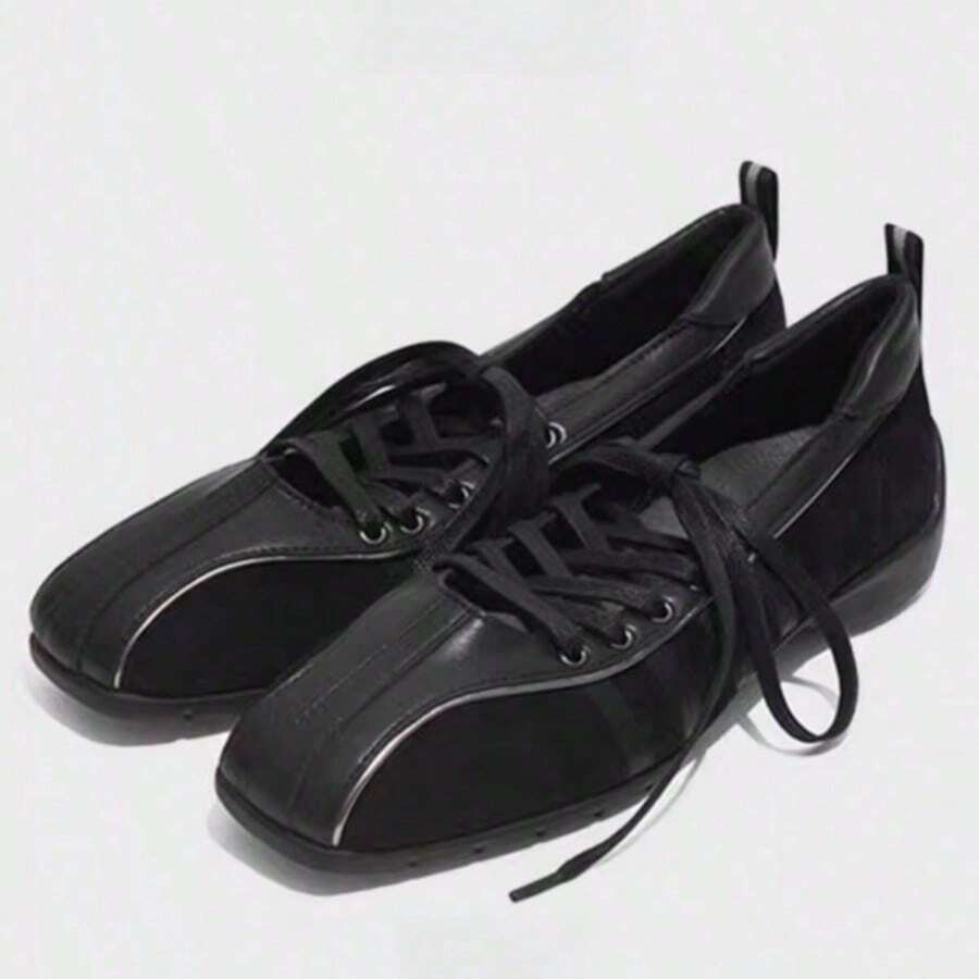 Women Loafers Shoes - 黑色 - 查看 1