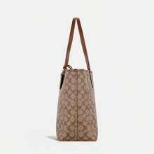 Coach Reversible City Tote Bags For Women Purses Large Tote Bag Handbags In Signature Canvas - Khaki Brown - View 4