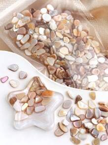 30g/1.06oz Irregular Shell Chip Gravel Filler, Perfect For Silicone Mold Filling Jewellery DIY Art Craft Supplies & Resin Shaker Fillers