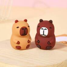 1pc/3pcs/7pcs/15pcs Cartoon Cute Capybara Pencil Sharpener, Student Mini Portable Pencil Sharpener, Back To School Stationery Supplies