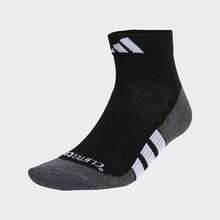 Adidas 3 双男女款 PRF T-CC QRT 中筒袜，优惠装 KA0001 - 黑色 - 查看 1