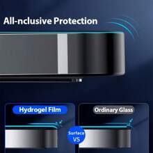 kamyuurs 5 pezzi di pellicola idrogel per protezione della privacy per Galaxy S25 Edge S24 Ultra S23 FE S22 S21 Ultra Plus FE A56 A36 A26 A16 A55 A35 A25 A15 5G, anti-sbirciatura, in morbido TPU, auto-rigenerante, ultra-sottile