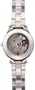 Orient Relógio Mecânico Feminino Orient com Mostrador Branco e Pulseira de Aço Inoxidável, Estilo Elegante de Negócios, Adequado para Uso Diário, Encontros, Presentes e Várias Festas RA-AG0020S10B
