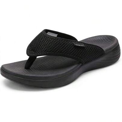 DREAM PAIRS Women's Flip Flops Arch Support Comfortable Thong Sandals Breeze-2