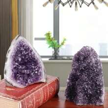 Hochwertige AAA+ Qualität große Amethyst-Kristallgruppe, intensive lila natürlicher Kristall geeignet für Heimdekoration, Schmuckherstellung und Sammlung, ideales Geschenk zum Valentinstag, Weihnachten und Muttertag, boho-artiger Naturstein mit komplexen Kristallmustern, ideal zum Ausstellen und für spirituellen Gebrauch, Edelsteinperlen für Schmuckherstellung