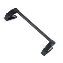 Cabinet Door Minimalist Towel Holder, Single Over Cabinet Towel Bar Gadget, Kitchen Over Cupboard Door Towel Holder, Stainless Steel Dish Towel Holder For Cabinet Door, Matte Black Back To School