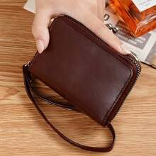 Women Wallets Short Pu Leather Purses Zipper & Hasp Purse Multifunctional Large Capacity Money Bag For Women Coin Card Holders Lightweight,Fashion Modern,Business ZipperCredit Card Business Casual Teachers' Day,Teacher Gifts,For Anniversary,For Birthday Gift,For Lady,For Female,White-Collar Workers