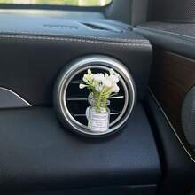 1 chiếc kẹp trang trí cửa gió điều hòa ô tô sáng tạo, hình hoa sao, không mùi, phong cách tối giản. - Một cỡ - Xem 13