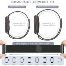 3 Paquetes de Correas de Malla Compatible con Watch para Mujeres y Hombres 40mm 41mm 38mm 42mm 44mm 45mm 49mm 46mm Series 11 10 9 8 6 5 4 Ultra3 SE3 2, Correa Magnética de Metal de Acero Inoxidable para - Oro + Negro + Plata - Ver 7