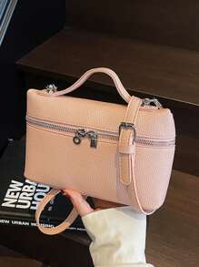 Bolso de hombro/cruzado vintage personalizado para mujer, elegante y minimalista, versátil para ir al trabajo, la oficina, citas, uso diario, compras, tomar el té de la tarde