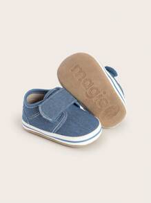 春秋0-1岁婴幼儿百搭休闲鞋3-6-9个月男女宝宝鞋纯色软底防滑运动鞋