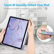 Tablet PC Case Or Shell - Cuaderno Morado - ดู 10
