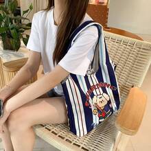 Women Tote Bags - 黑白小熊(背心包) - 查看 3