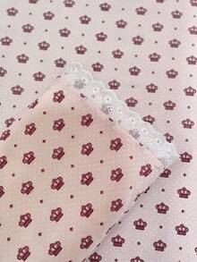 Laura Baby 2-Piece Sheet Set For American Standard Crib Or Mini Crib 100% Cotton - 粉紅祭壇男孩 - 查看 4