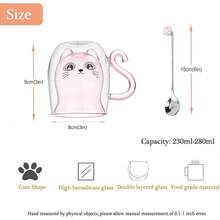 Cups - Pink Cat - View 6